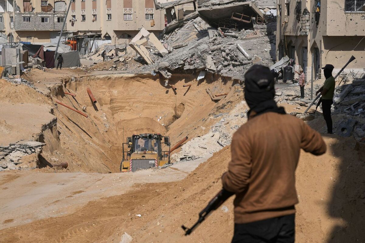 Nahostkonflikt - Grabungsarbeiten in Chan Junis Nahostkonflikt - Grabungsarbeiten in Chan Junis