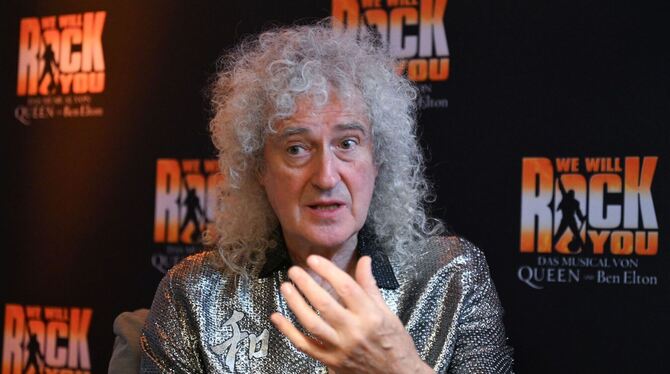 Queen Gitarrist Brian May bei Musical »We will rock you«
