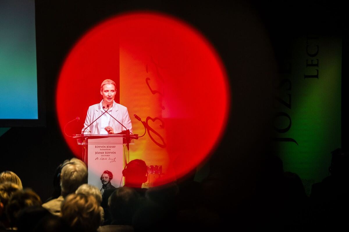 AfD-Co-Vorsitzende Weidel in Budapest AfD-Co-Vorsitzende Weidel in Budapest