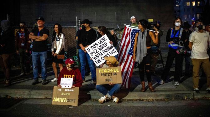 Proteste in Portland