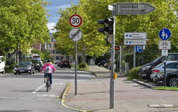 Einzigartig im Landkreis Tübingen: Überholverbotsende-Verkehrszeichen in der Ortsmitte