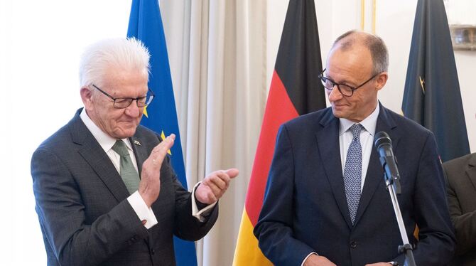 Bundeskanzler Merz - Antrittsbesuch in Baden-Württemberg Bundeskanzler Merz - Antrittsbesuch in Baden-Württemberg