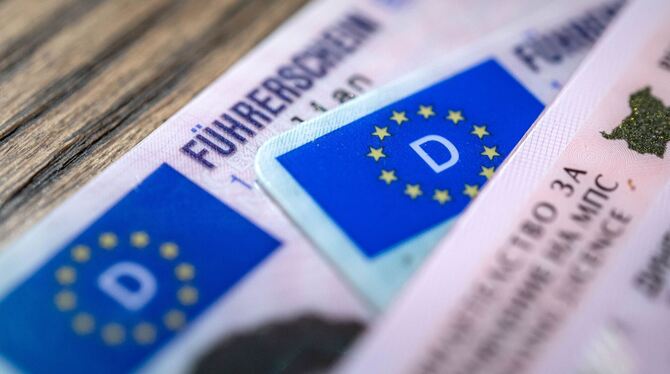 Illustration - Führerschein Illustration - Führerschein