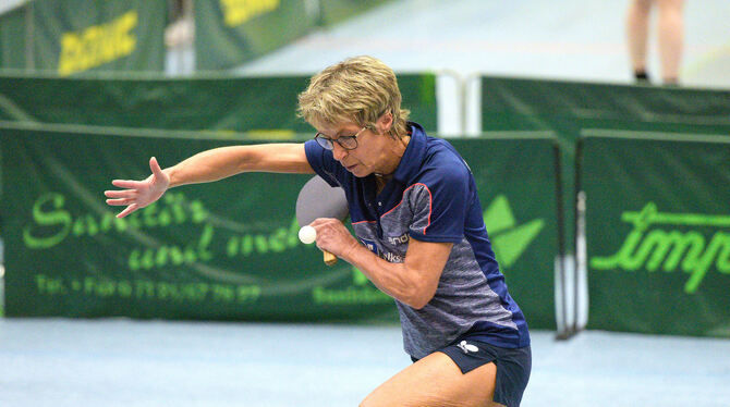 Strebt mit ihrem Team einen Spitzenplatz in der Verbandsliga an: Ingrid Reiner vom TSV Betzingen. 