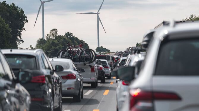 Stau auf der A9 Stau auf der A9