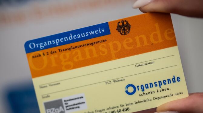 lbn, brb, Organspende, Wissenschaft, Gesundheit, Gesellschaft Gesundheitsministerin Nina Warken will die Rechtslage bei der Organspende ändern.