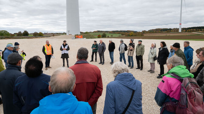 Mago Drei Dutzend Interessierte stellten viele Sachfragen in Magolsheim.