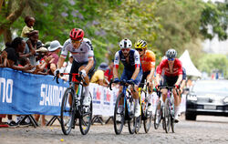 Couragierter Auftritt: Marius Mayrhofer beeindruckt als WM-Debütant in Ruanda lange Zeit in der Spitzengruppe.