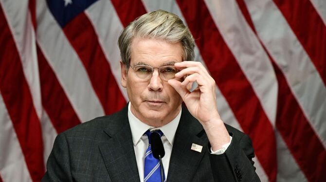 US-Finanzminister Scott Bessent US-Finanzminister Scott Bessent