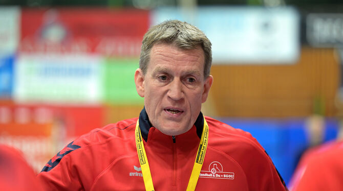 Sieht die SG nicht in einer dramatischen Situation: Trainer Tobias Wild. FOTO: BAUR Sieht die SG nicht in einer dramatischen Situation: Trainer Tobias Wild. FOTO: BAUR