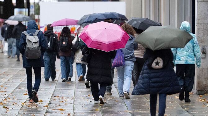 Regen in Stuttgart Regen in Stuttgart