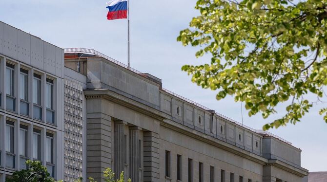 Die russische Botschaft in Berlin