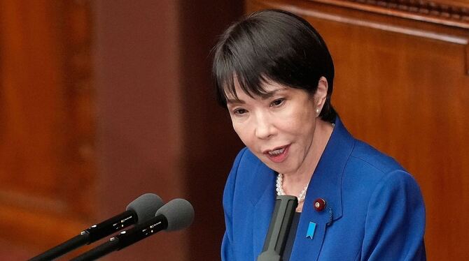 Japans Premierministerin Sanae Takaichi