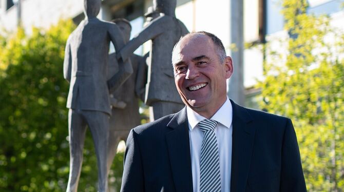 Gerrit Elser war von 1999 bis 2009 schon  einmal Bürgermeister in Sonnenbühl. Jetzt tritt er zum zweiten Mal in der Gemeinde an.