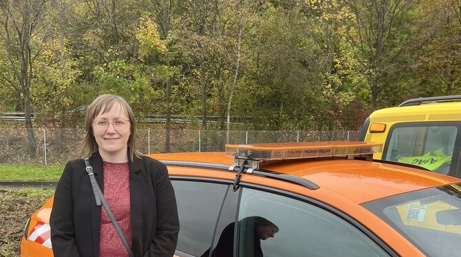 Susanne Schulz von der Autobahn GmbH nennt C-ITS eine Lebensversicherung für ihre Mitarbeiter.