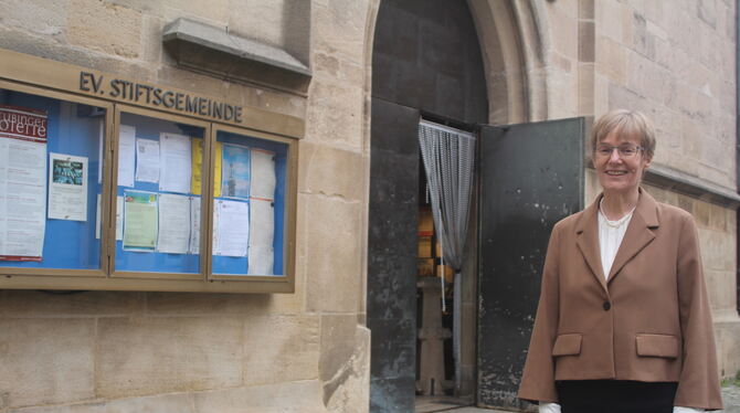 Elisabeth Hege feierte am Sonntag in der Tübinger Stiftskirche ihren letzten Gottesdienst als Dekanin des evangelischen Kirchenb