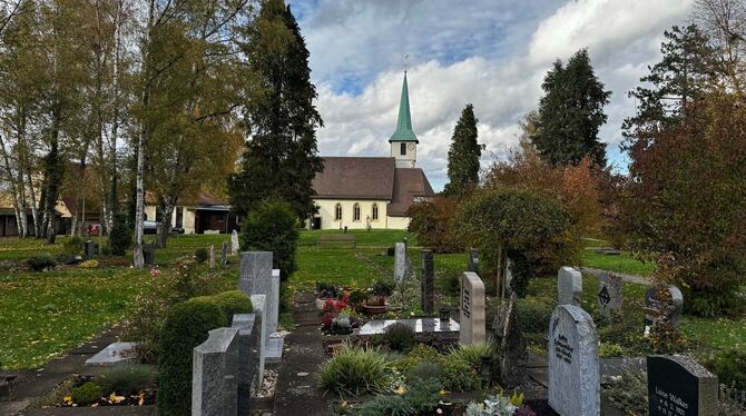 Kirchentellinsfurt Der Kirchentellinsfurter Friedhof ist eine grüne Oase mitten im Ort. Jetzt soll er umgestaltet werden.