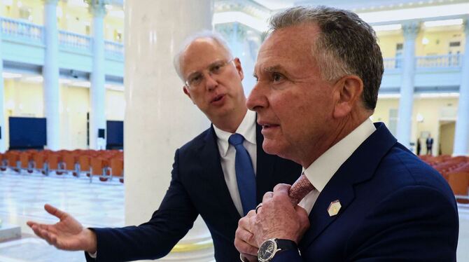 Witkoff und Dmitrijew Witkoff und Dmitrijew