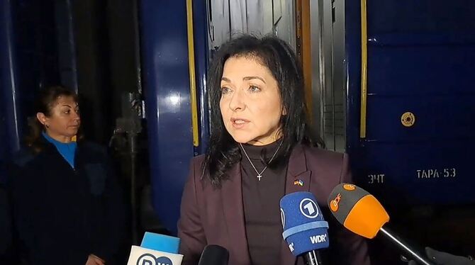 Wirtschaftsministerin Reiche in der Ukraine