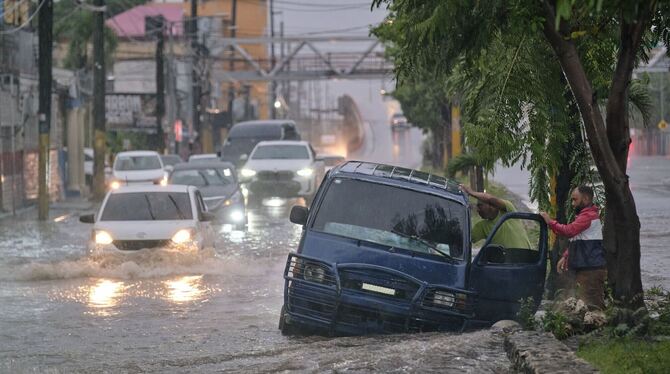 Tropensturm Melissa - Dominikanische Republik Tropensturm Melissa - Dominikanische Republik