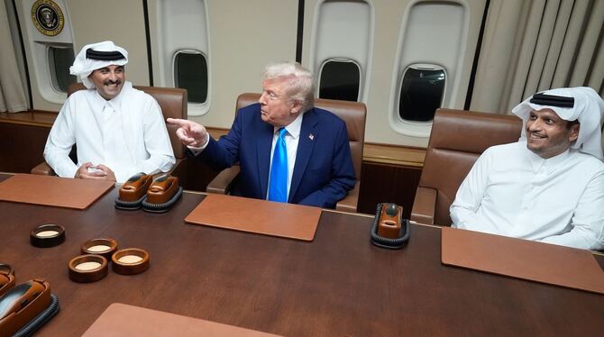 US-Präsident Trump in Katar US-Präsident Trump in Katar