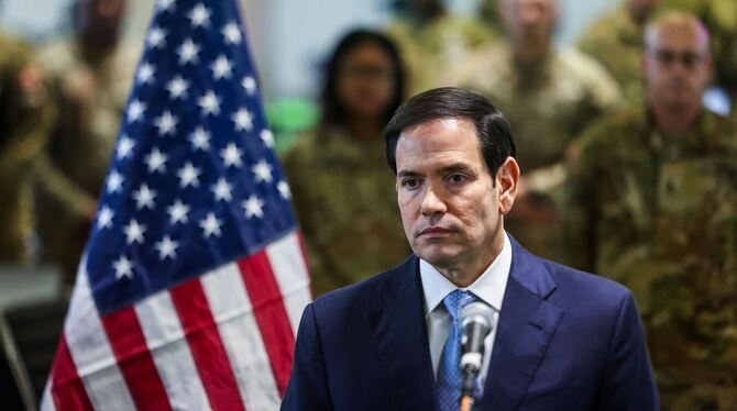 Nahostkonflikt - US-Außenminister Rubio besucht Israel Nahostkonflikt - US-Außenminister Rubio besucht Israel