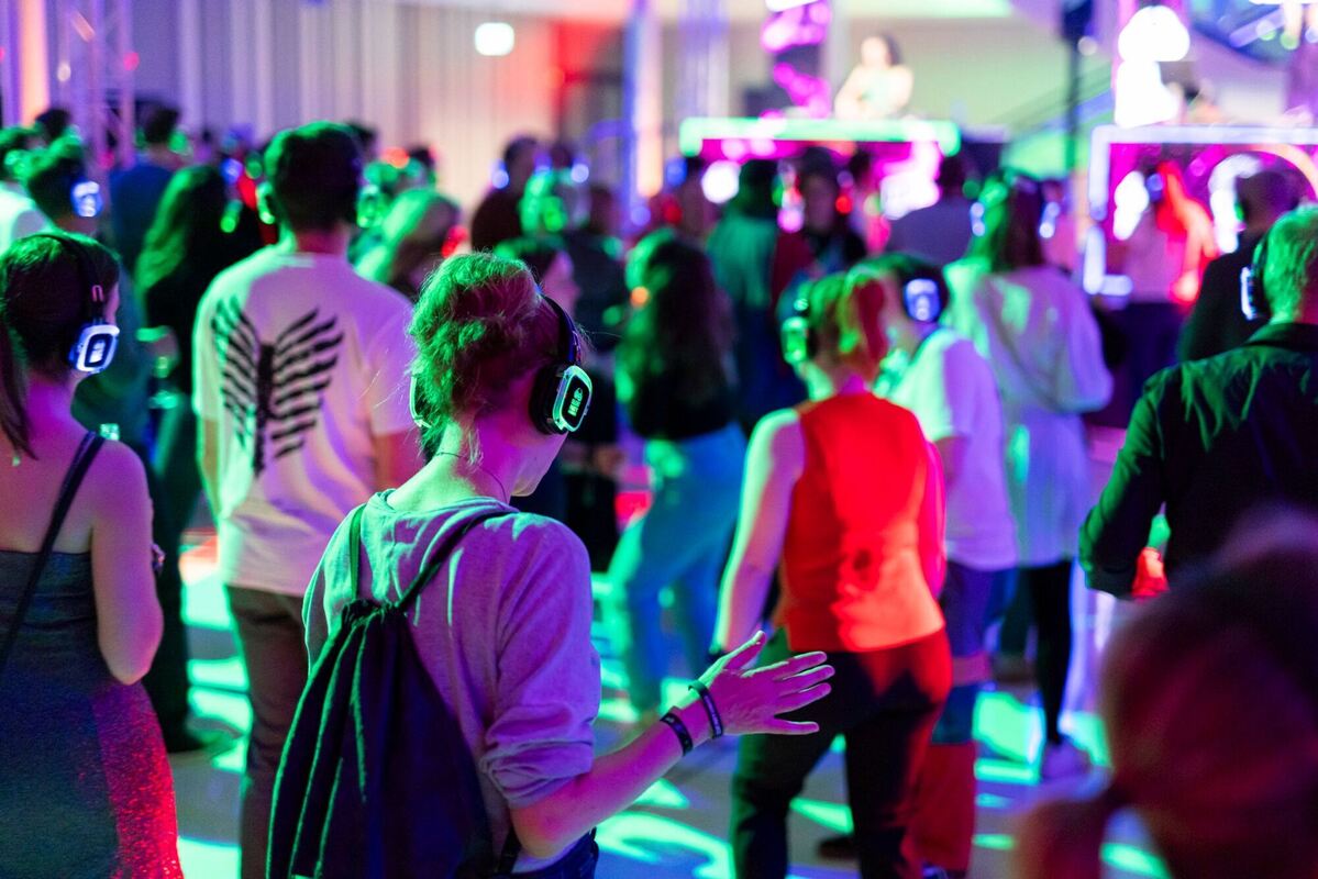 Silent Party im Niedersächsischen Landtag Silent Party im Niedersächsischen Landtag