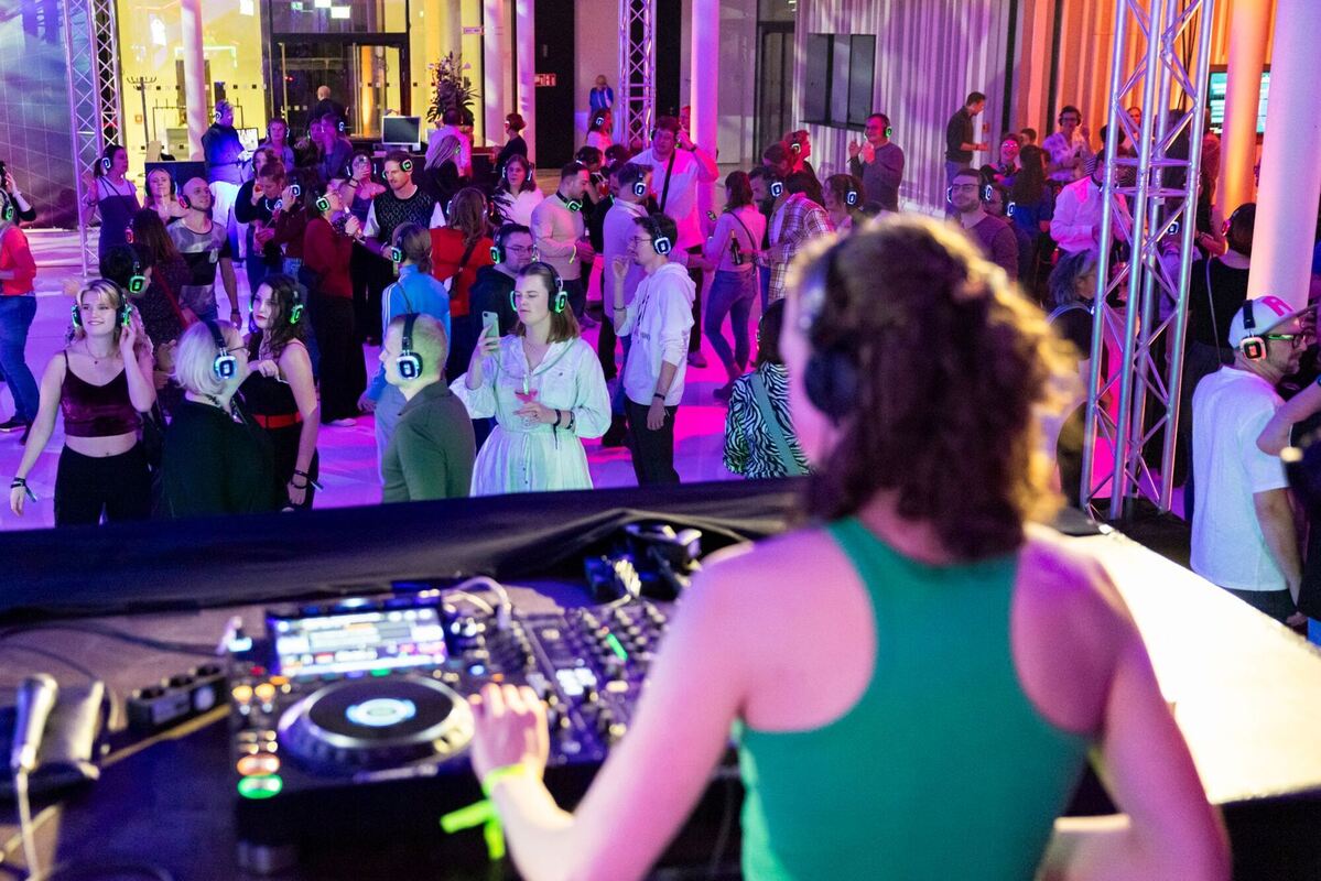 Silent Party im Niedersächsischen Landtag