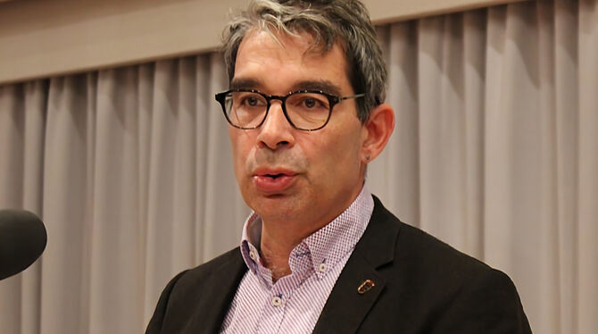 Staatssekretär Dr. Andre Baumann Staatssekretär Dr. Andre Baumann betonte die Einzigartigkeit des Listhofs, der Wissen und Begeisterung vermittle.