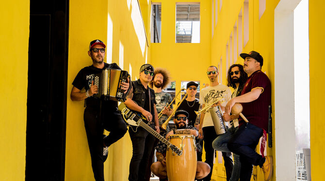 Szene Aktuell Die mexikanische Band Kumbia Boruka kommt am Donnerstag ins franz.K.