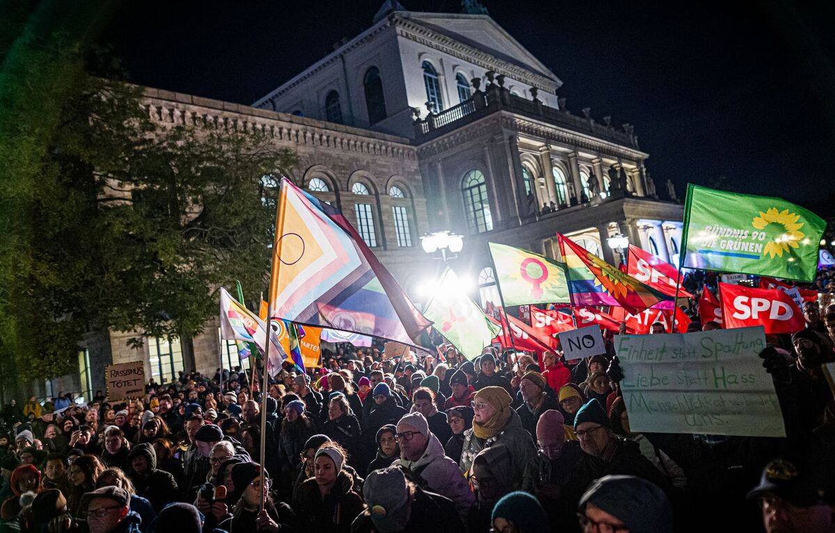 Demonstration nach »Stadtbild«-Aussagen - Hannover Demonstration nach »Stadtbild«-Aussagen - Hannover