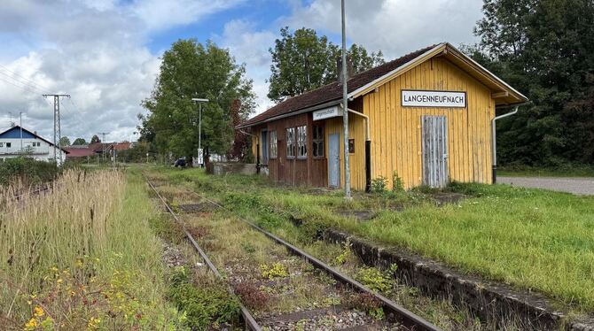 Bahnhof Langenneufnach an der Staudenbahn Bahnhof Langenneufnach an der Staudenbahn