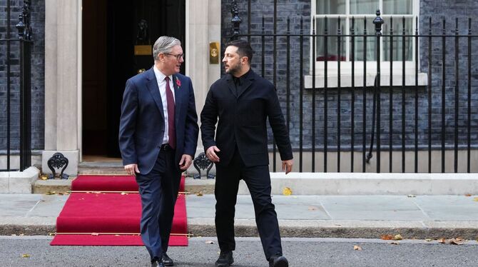 Keir Starmer empfängt ukrainischen Präsidenten Selenskyj