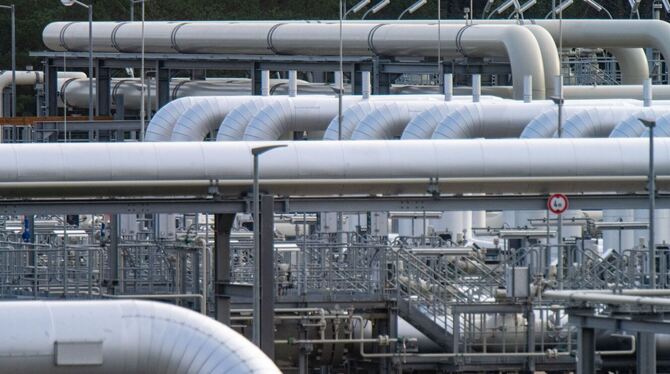 Gasempfangsstation am Standort Lubmin