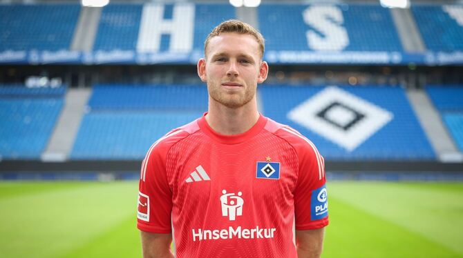 Torwart Daniel Peretz vom Hamburger SV