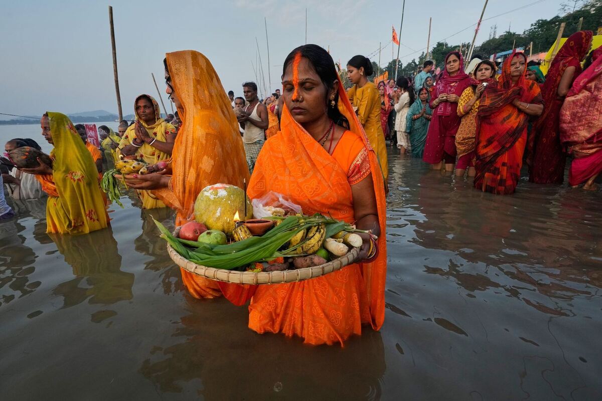 Chhath Puja-Fest in Indien