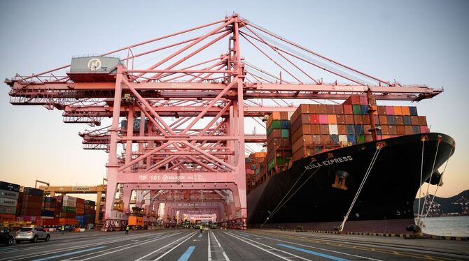 Containerhafen Busan