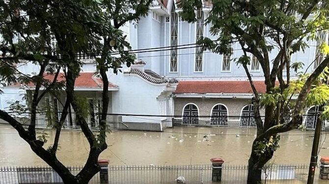 Überschwemmungen in Vietnam