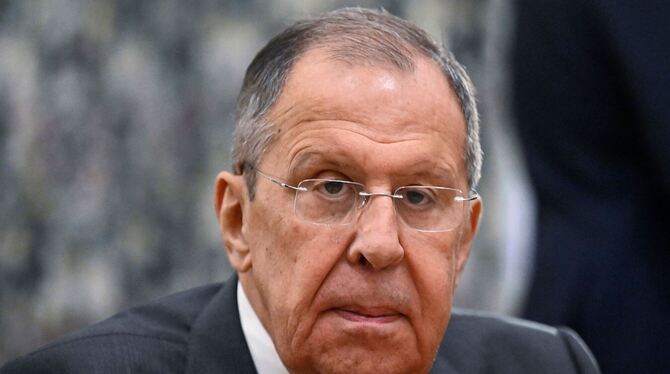 Russlands Außenminister Sergej Lawrow Russlands Außenminister Sergej Lawrow