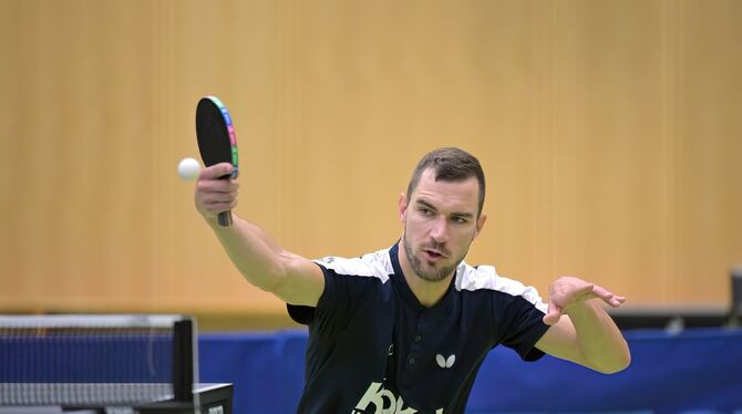 Tischtennis, TTBW, Verbandsliga Sued, Herren, 2024/25 Will mit der TuS Metzingen im Kampf um die Meisterschaft ein gewichtiges Wörtchen mitreden: Marc Skokanitsch.