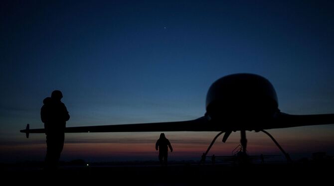 Ukraine-Krieg - ukrainische Drohnen