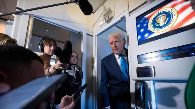 US-Präsident Trump reist nach Südkorea US-Präsident Trump reist nach Südkorea