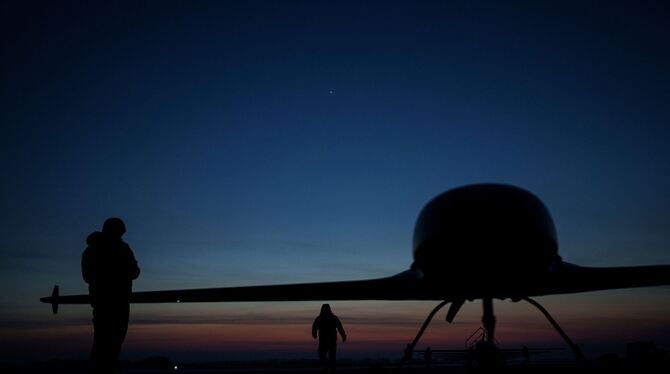 Ukraine-Krieg - ukrainische Drohnen