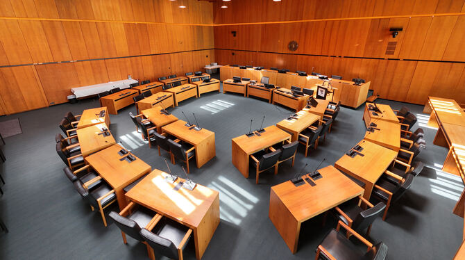 Was erhalten Räte in vergleichbaren Städten für die Zeit, die sie ehrenamlich im Sitzungssälen wie hier im Reutlinger Ratsgebäud