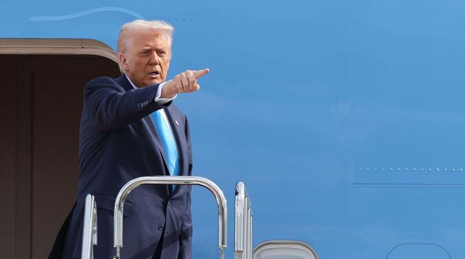 US-Präsident Trump in Japan