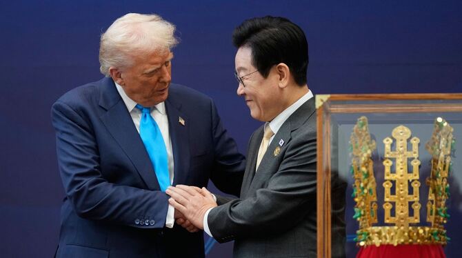 US-Präsident Trump in Südkorea