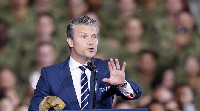 US-Verteidigungsminister Pete Hegseth US-Verteidigungsminister Pete Hegseth