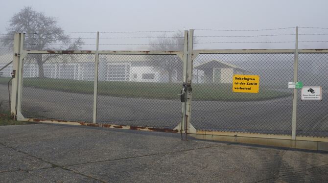Der technische Bereich Gänsewag grenzt an den ehemaligen Truppenübungsplatz Münsingen. Der aktuelle Mieter Liebherr war überrasc Der technische Bereich Gänsewag grenzt an den ehemaligen Truppenübungsplatz Münsingen. Der aktuelle Mieter Liebherr war überrasc