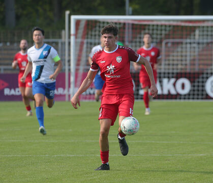 Lino Kuhn hat sich in die Oberliga-Mannschaft des SSV Reutlingen gekämpft.