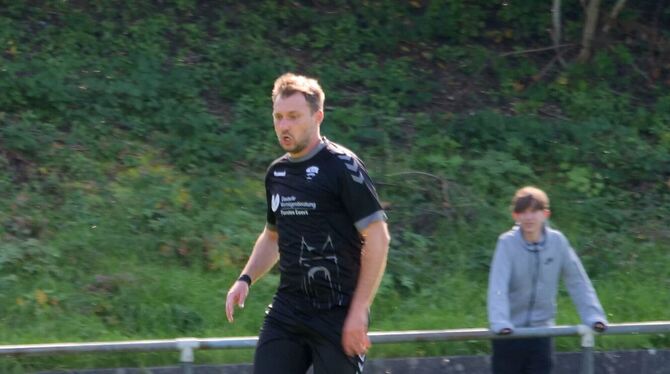 Patrick Weiland Trifft auf Anhieb bei seinem Comeback: Angreifer Patrick Weiland vom VfL Pfullingen.